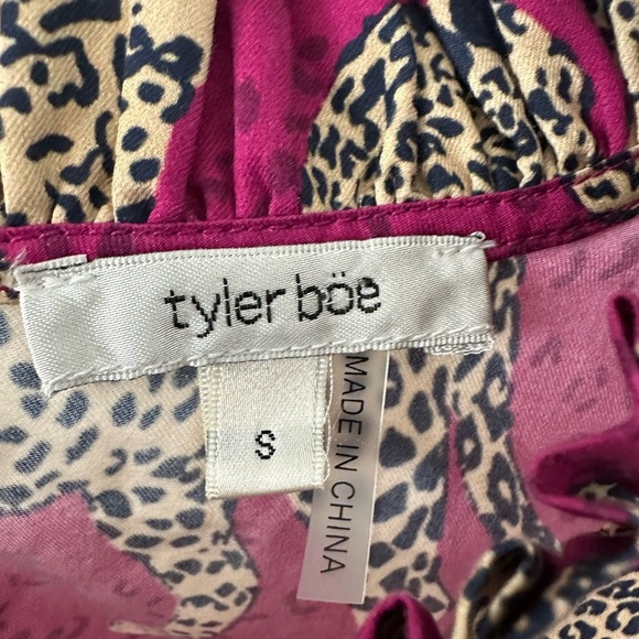 Tyler Boe Sammy Cheetah Dress Size Small - Picture 4 of 5
